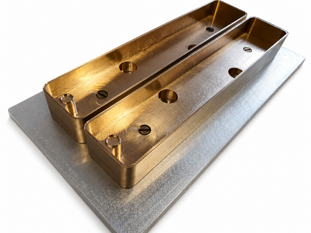HF-Schweißelektrode HF-Schweißelektroden mit Aluminium Grundplatte